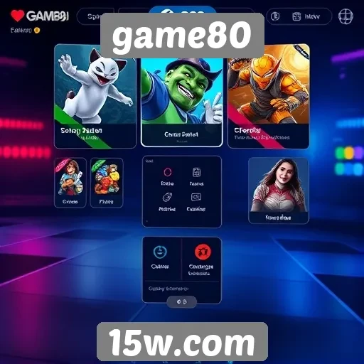 Plataforma game80 se destaca por sua interface intuitiva